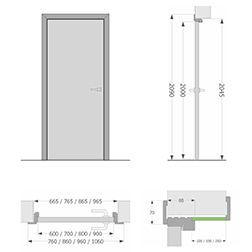 Door frame Classic - Malyn furniture factory | MEBLEVA